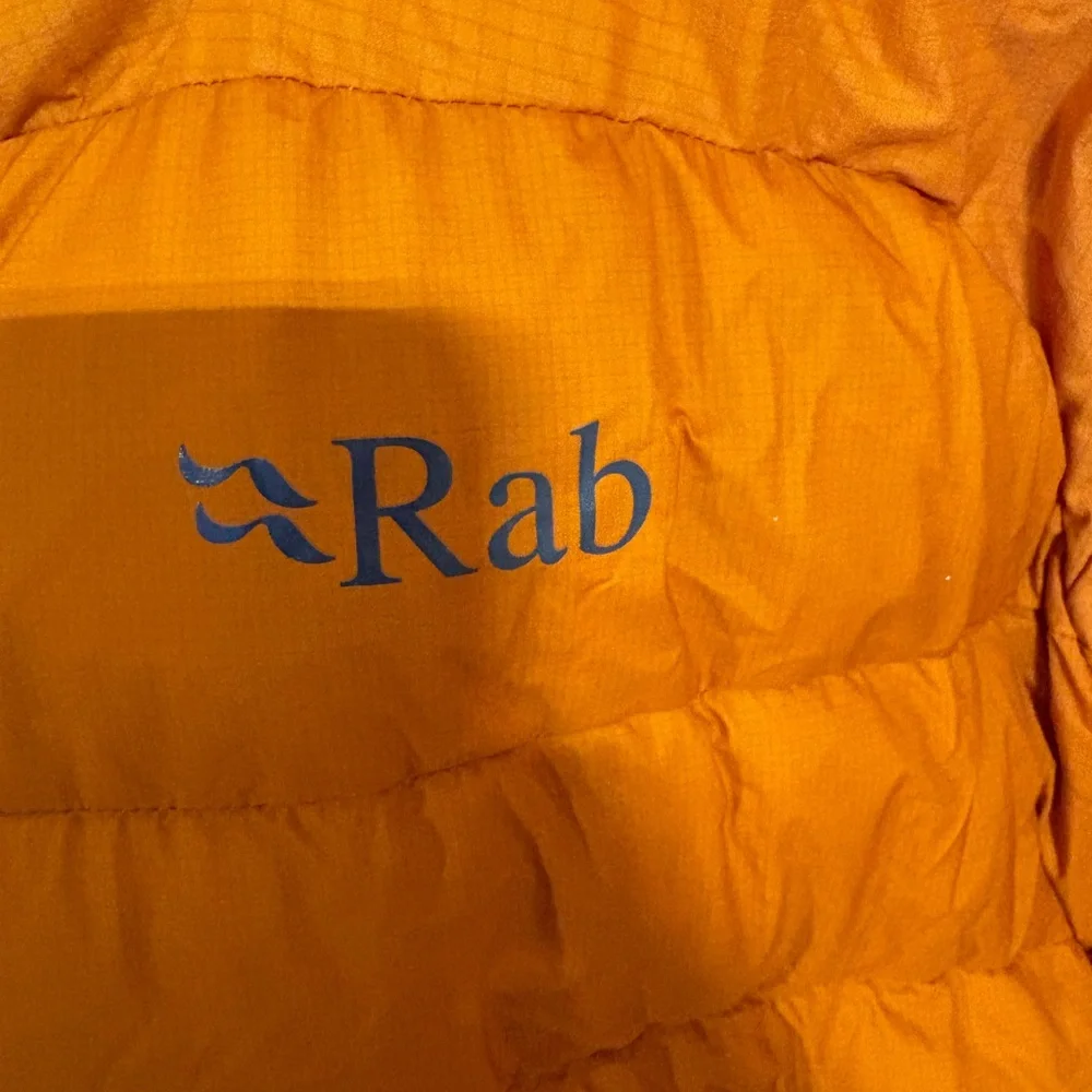 Rab Men's Vibrant Orange Puffer Jacket - Picture 3 of 5